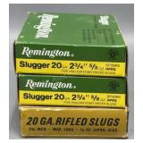 3 Full Boxes of 20Ga Slugs