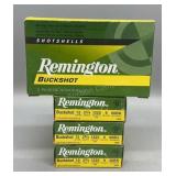 4x Remington 12Ga 2 3/4in 9 Pellets 00Bk 5