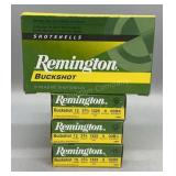 4x Remington 12Ga 2 3/4in 9 Pellets 00Bk 5