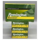 4x Remington 12Ga 2 3/4in 9 Pellets 00Bk 5