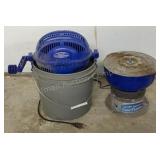 Case Tumbler and Rotary Media Separator