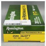 Remington 220 Swift 20 Rds/Box 50Gr PSP