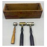 Windsor club cheese box & powder measures