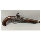 Early Dr Kaster Flint Lock 72 Cal/12 Ga Pistol