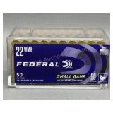 Federal 22 WMR 50 Rds/Box 50 Gr JHP