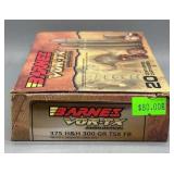 Barnes Vor-Tx 375 H&H 20 Rds/Box 300 Gr TSX FB
