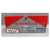 Winchester 12Ga 2 3/4in 6 Shot 100 Rds