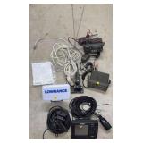Humminbird 581HD Finder, Lawrence LVR-850 CBS