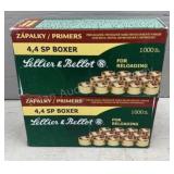 2x Sellier & Bellot Pistol & Revolver Primers 1000