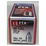 Hornady 50 Cal 300 Gr FTX 50Ct Bullets