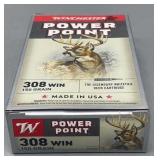 Winchester 308 WIN 20rds/box