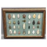 11x14in Frame Full of Various Types of Artifacts
