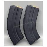 Pair of 6.8 Rem 28 Rd Magazines Full