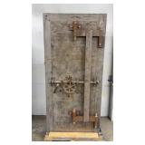 Heavy Mosler Safe Co Vault Door - Ready for Paint