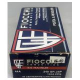 Fiocchi 44 magnum 50rds/box