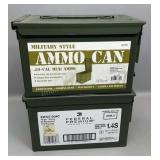 2x 50 Cal Ammo Cans, Like New!