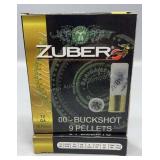 2x Zuber 12 Ga 00 Buckshot 10 Rds/Box
