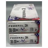 2x Federal 30-30 WIN 20rds/box