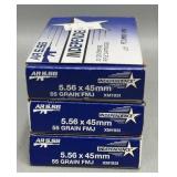 3x Independence 5.56mm 20 Rds/Box 55Gr FMJ