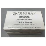 2x Federal 7.62x51mm 20rds/box