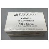 2x Federal 7.62x51mm 20rds/box