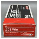Aguila 308 Win 20 Rds/Box 150Gr FMJ