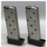 Pair of Kimber Micro 9 9mm Magazines