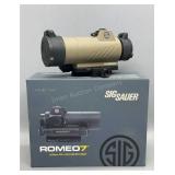 New Sig Sauer Romeo 7 1x30mm Red Dot Sight