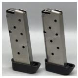 Pair of Kimber Micro 9 9mm Magazines