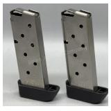 Pair of Kimber Micro 9 9mm Magazines