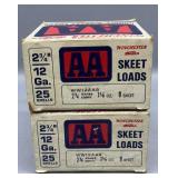 Winchester 12ga skeet loads 48rds 2,3/4in; some