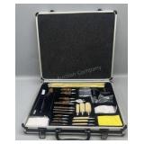Like new Gun cleaning kit missing only 2 brushes