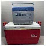 Igloo Picnic Cooler & Smaller Gott Cooler