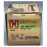 Hornady 500 S&W Mag 20 Rds/Box 300Gr FTX