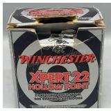 Winchester Xpert 22 hollow point lr half full box