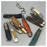 Assortment of pocket knifeï¿½s