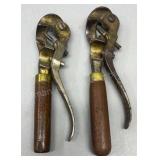 Two antique shell caping tools 12ga style