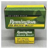 2x Remington 22LR Golden Bullet 50 Rds/Box