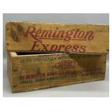 Remington UMC 12Ga Wooden Box Top & Bottom