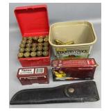 Bad 12 Ga Reloads, 30-06 & 308 Brass, Knife