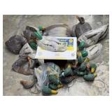 Approx 24 Foam Mallard Shells Decoys