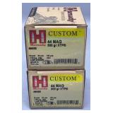2x Hornady 44 MAG 20rds/box