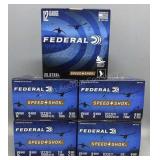 5x Federal 12Ga 3in 2 Steel Shot 25 Rds/Box