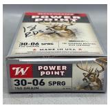 18 Rds Winchester 30-06 150Gr