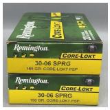 21 Rds Remington 30-06 150 & 165Gr PSP