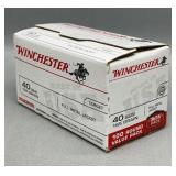 Winchester 40 S&W 100 Rds 165Gr FMJ
