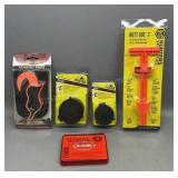 Lee Priming Tool Set, Skinning Knife, Scope Caps