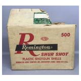 Cardboard Remington Case Box, Top Torn