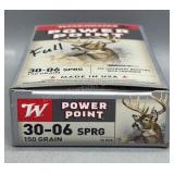 Winchester 30-06 Springfield 20 Rds/Box 150Gr