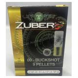 2x Zuber 12ga 00-buckshot 10rds/box